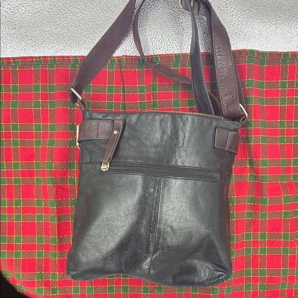 Danier Women’s Leather Crossbody Bag - Dark Brown - Picture 2 of 4